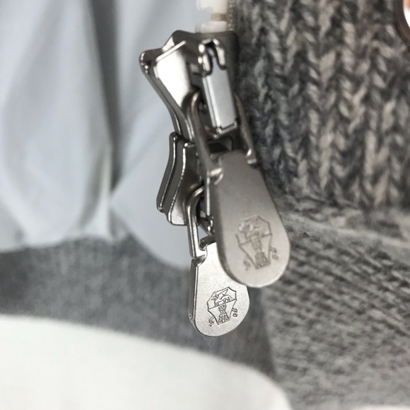 NEW WITHOUT TAGS Men’s BRUNELLO CUCINELLI GREY CASHMERE VEST SZ 50/US MED - Picture 12 of 15